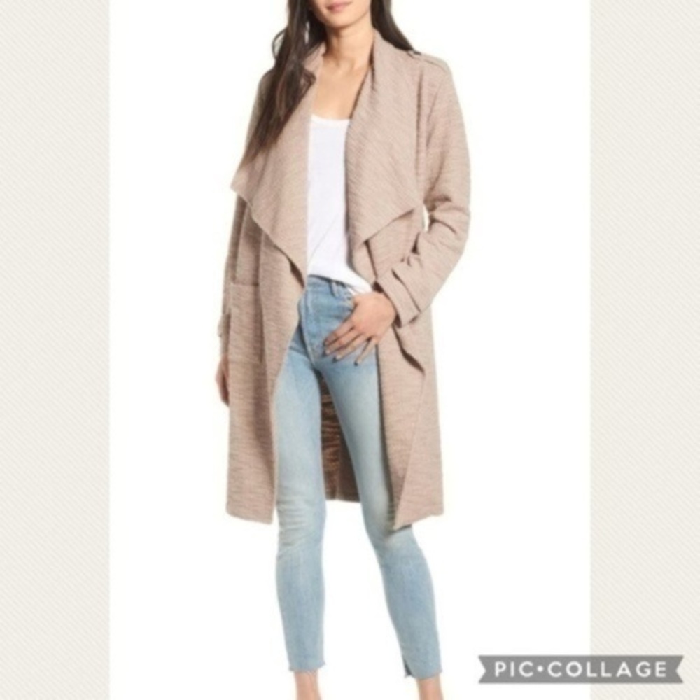 BB Dakota Revolution Drape Bounce Trench Coat